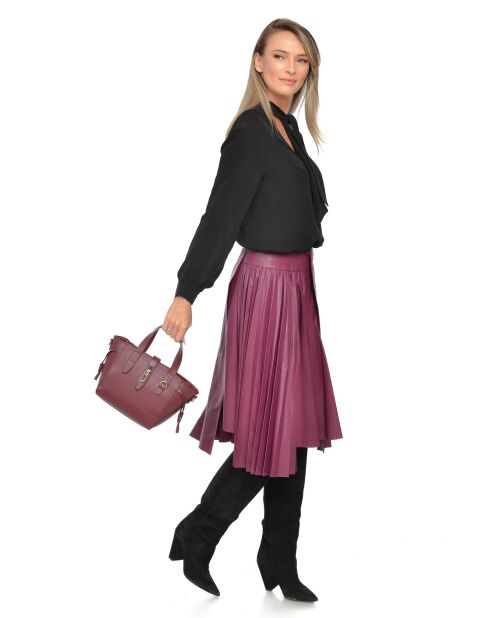 Bolso de piel Amelia Vin - 20x25x11 cm