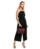 Olivia Bordeauxrote Tragetasche aus Leder, 20,5 x 24 x 7 cm