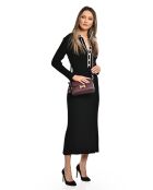 Gaya Vin Schultertasche aus Leder - 15x20x7 cm