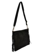 Marcella zwarte schoudertas - 23x26,5 cm