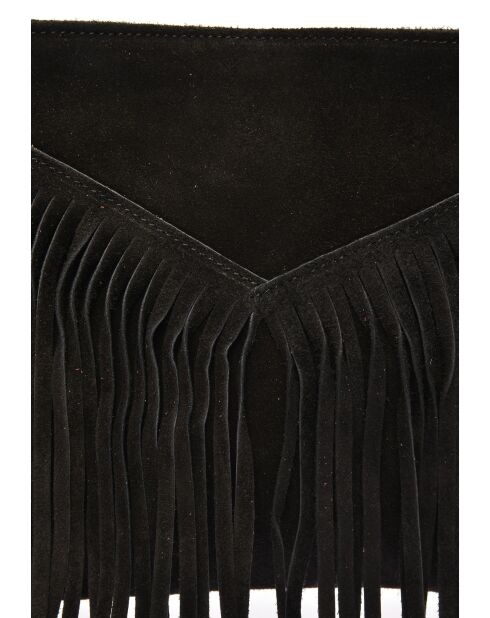 Marcella zwarte schoudertas - 23x26,5 cm