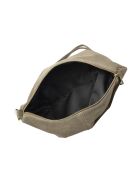 Noémie blauwe fluwelen leren schoudertas - 25,5x36 cm