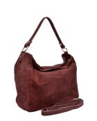 Marella Vin leren schoudertas - 27x32x11 cm