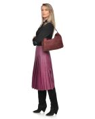 Marella Vin leren schoudertas - 27x32x11 cm