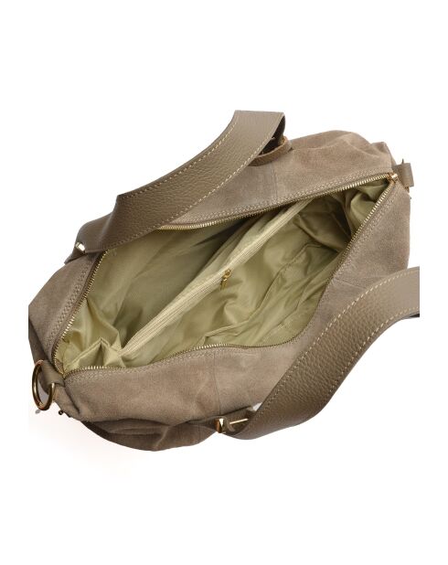 Alessia Boue Handtasche aus Samtleder - 28x42x15,5 cm