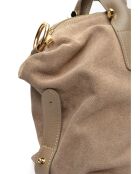 Alessia Boue Handtasche aus Samtleder - 28x42x15,5 cm