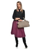 Alessia Boue Handtasche aus Samtleder - 28x42x15,5 cm