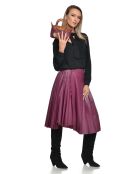 Bolso de piel Marlene Vin - 13x22x8.5 cm