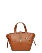 Amelia Cognac leren handtas - 20x25x11 cm