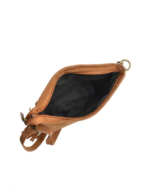 Sac bandoulière Marcella Cognac - 23x26.5 cm
