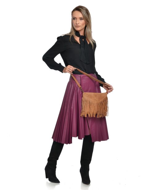 Sac bandoulière Marcella Cognac - 23x26.5 cm