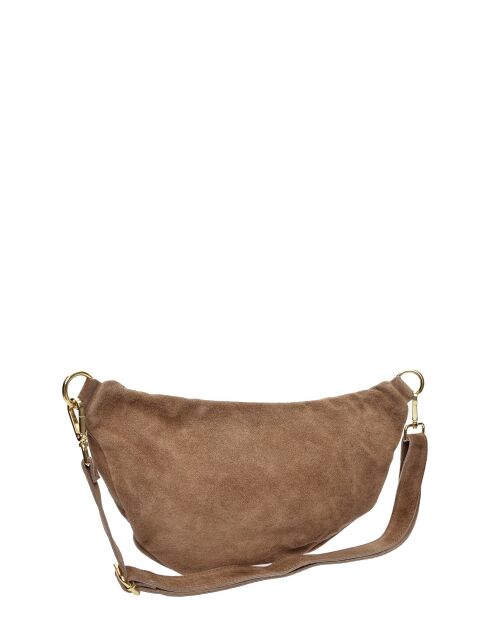 Camela Mud Schultertasche aus Leder - 19x31 cm
