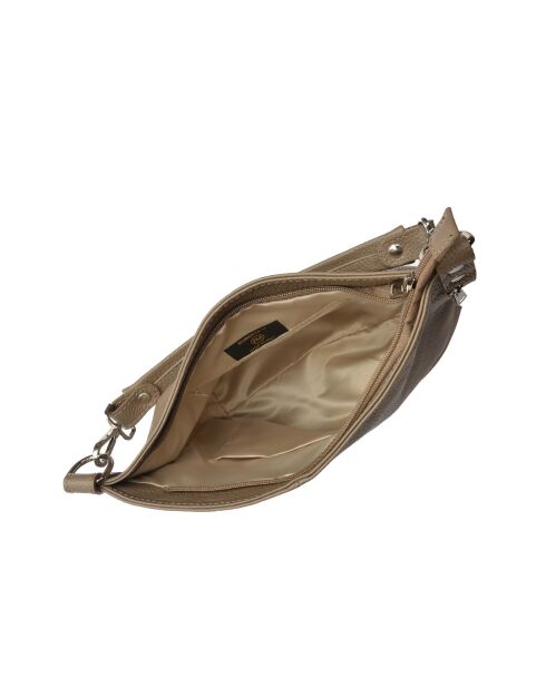 Maggie Blue leren schoudertas - 30x37x10,5 cm