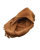 Isabella Cognac leren hobotas - 30x39x12 cm