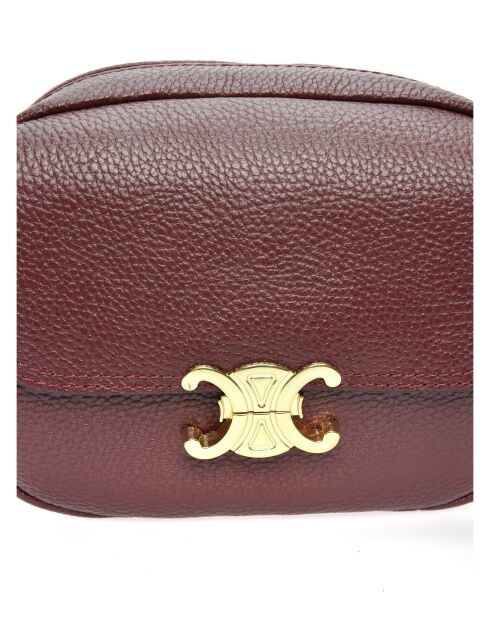 Elina Vin Schultertasche aus Leder - 17x22x7 cm