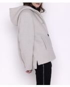 Korte jas van Cormoz in bouclette van steenwolmix