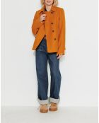 Authentieke pruimentop voor dames van honingwolmix