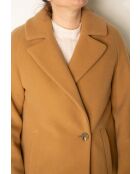 Cappotto Cologne in cammello