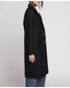 Rechte jas van Senlis in zwarte wollen stof