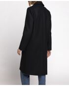 Rechte jas van Senlis in zwarte wollen stof