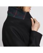 Rechte jas van Senlis in zwarte wollen stof