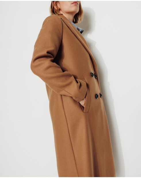 Rechte jas van Senlis in kamelenwol