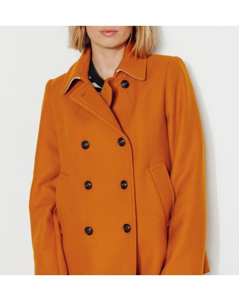 Authentieke pruimentop voor dames van honingwolmix