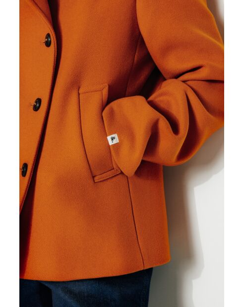 Authentieke pruimentop voor dames van honingwolmix