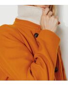 Authentieke pruimentop voor dames van honingwolmix