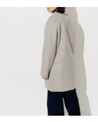 Mantel Fraxinus aus grauer Wolle