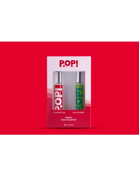 Scatola pop! Ecolosion di rosa e frutto del paradiso - 2x30ml