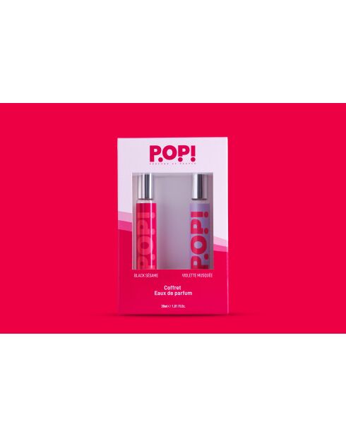 Scatola pop! sesamo nero e viola muschiata - 2x30ml