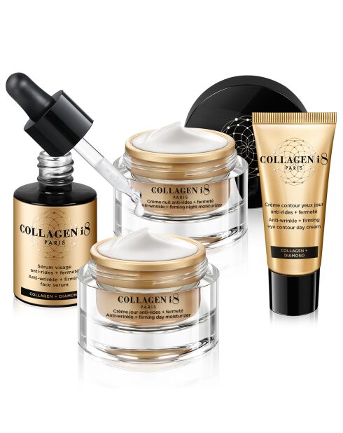 Komplettes Anti-Falten-Programmset - 4 Stück - 50 ml, 2x30 ml und 15 ml