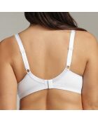 Basic Micro Support weißer BH ohne Bügel