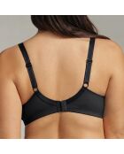 Basic Micro Support schwarzer Bügel-BH