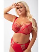 Soutien-gorge en maille douce Paradise rouge