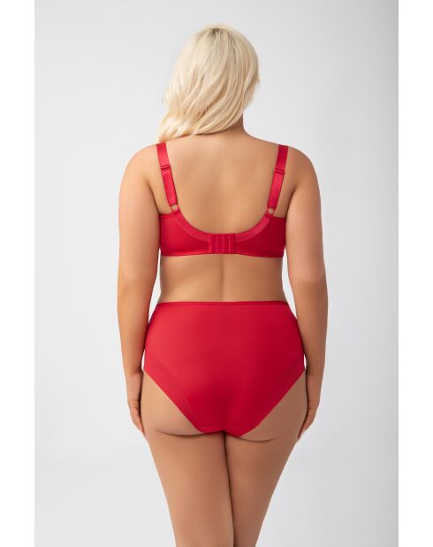 Soutien-gorge en maille douce Paradise rouge