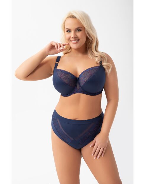 Marineblauwe bh van Astrid