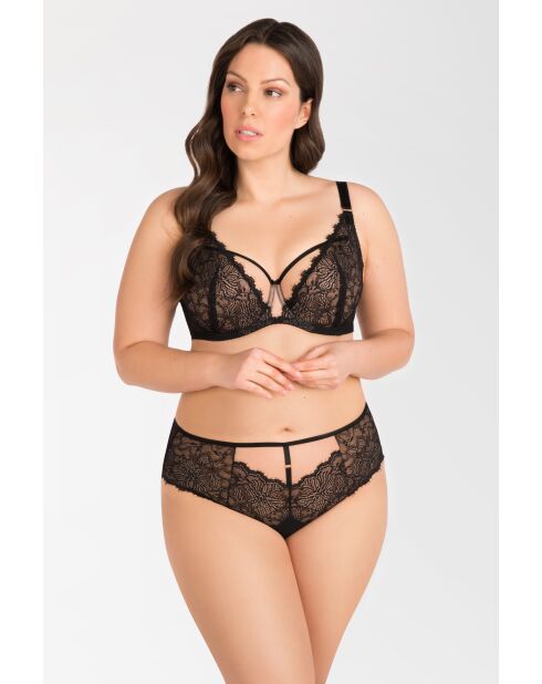 Soutien-gorge en maille douce Noelle noir