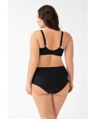 Luisse zwarte bh van zacht gaas