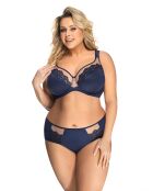 Marineblauwe bh van zacht mesh Luisse