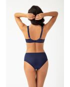 Marineblauwe bh van zacht mesh Luisse