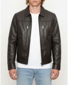 Braune Lederjacke von Bittum