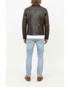 Braune Lederjacke von Bittum