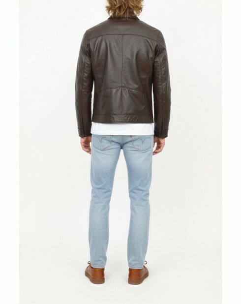 Braune Lederjacke von Bittum