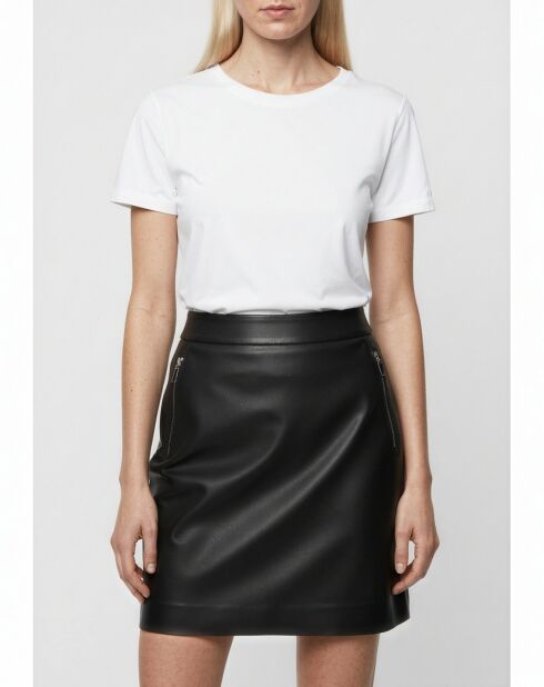 Blana Schwarzer Lederrock