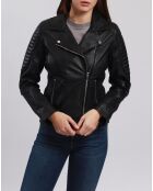 Perfecto en Cuir Brithney noir