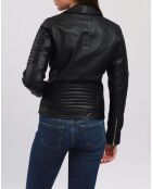 Perfecto en Cuir Brithney noir