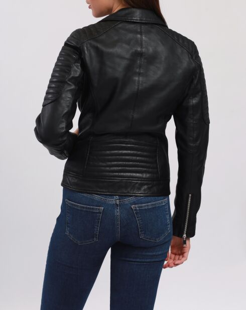 Perfecto en Cuir Brithney noir