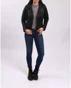 Perfecto en Cuir Brithney noir